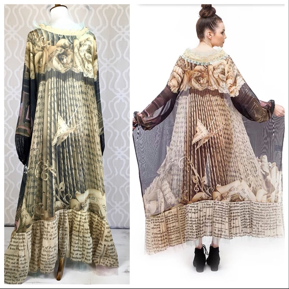 *TAKING DOWN* Angel Dust 3D Illusion Shawl Dress - Picture 1 of 8